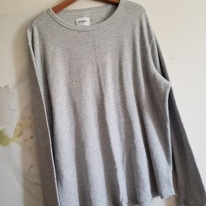 Men's goodfellow grey micro thermal shirt